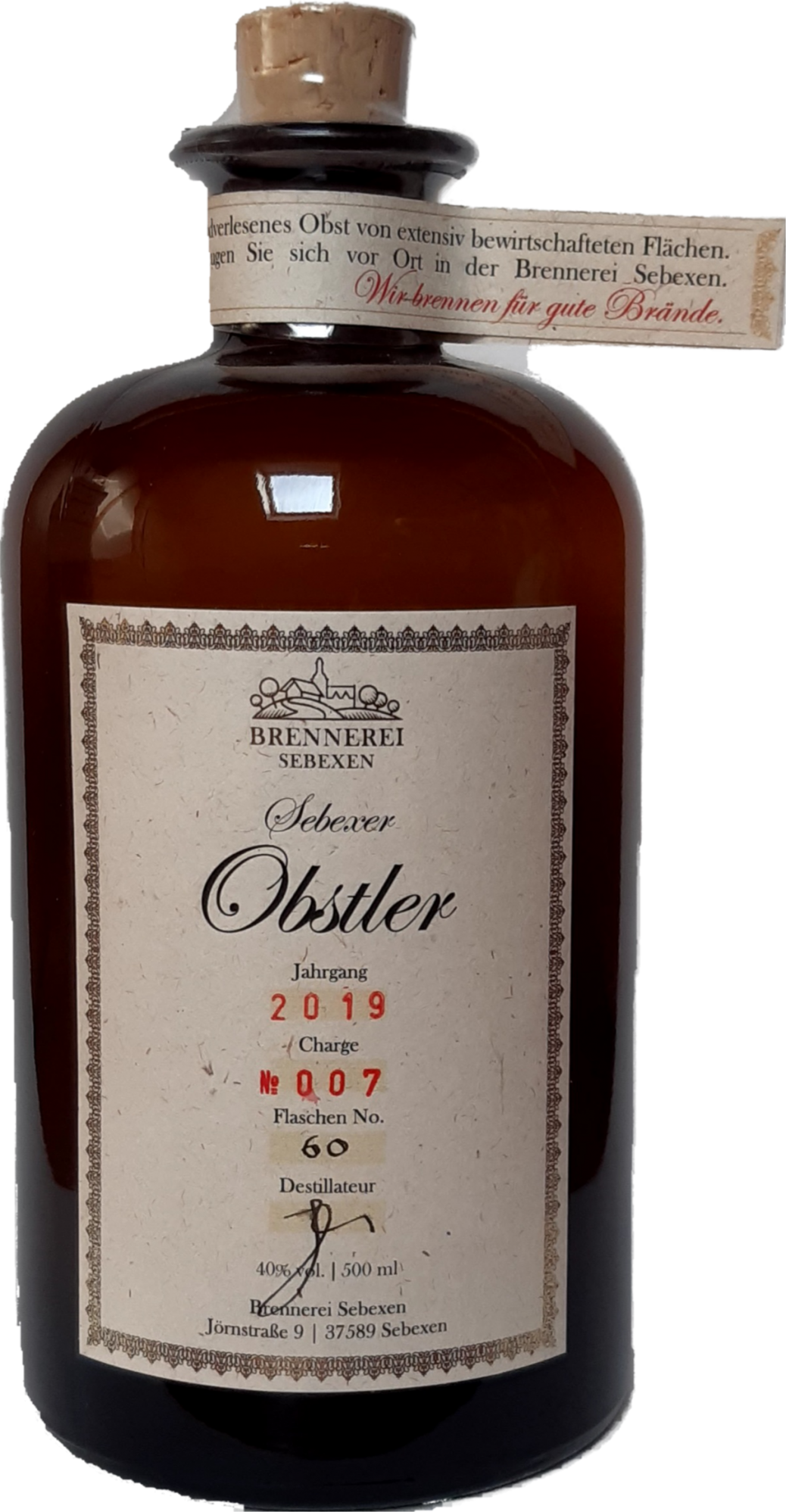 Produkte & Bestellung Brennerei Sebexen